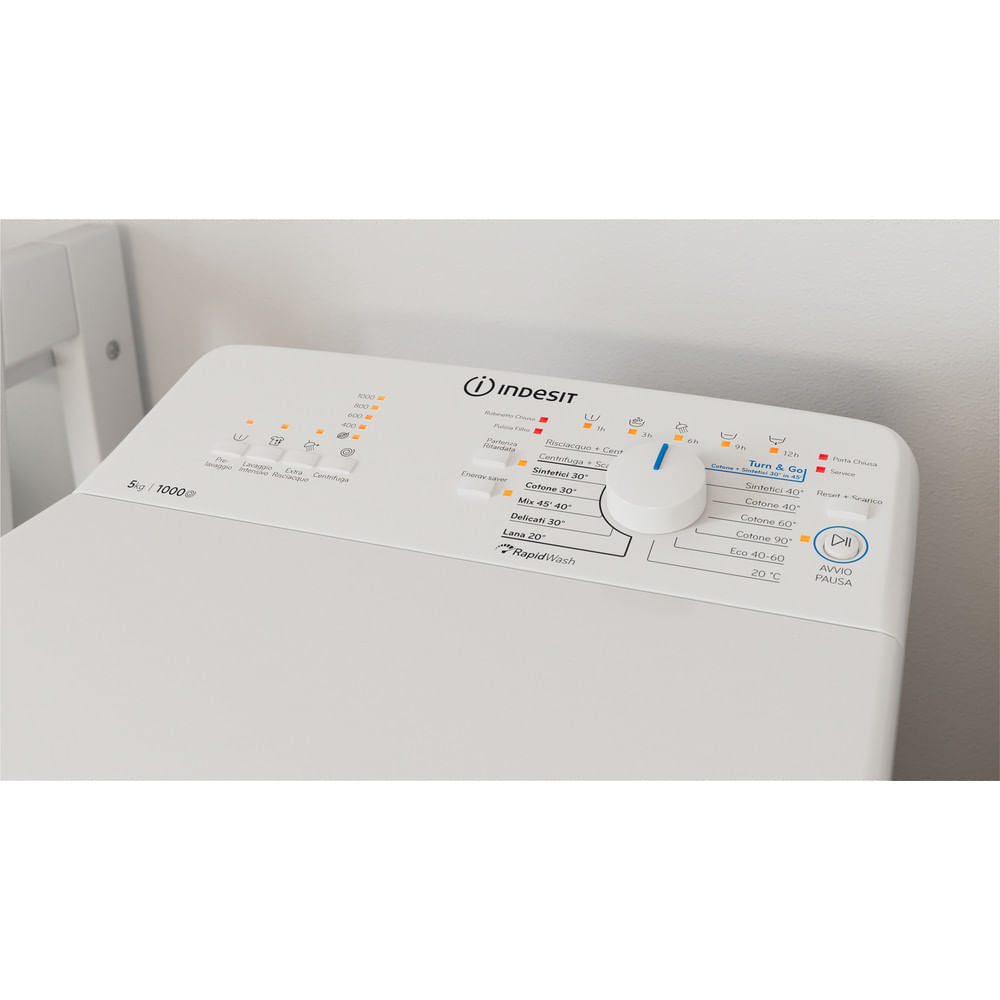 INDESIT LAVATRICE BTWL50300ITN (D), 5KG 1000 GIRI