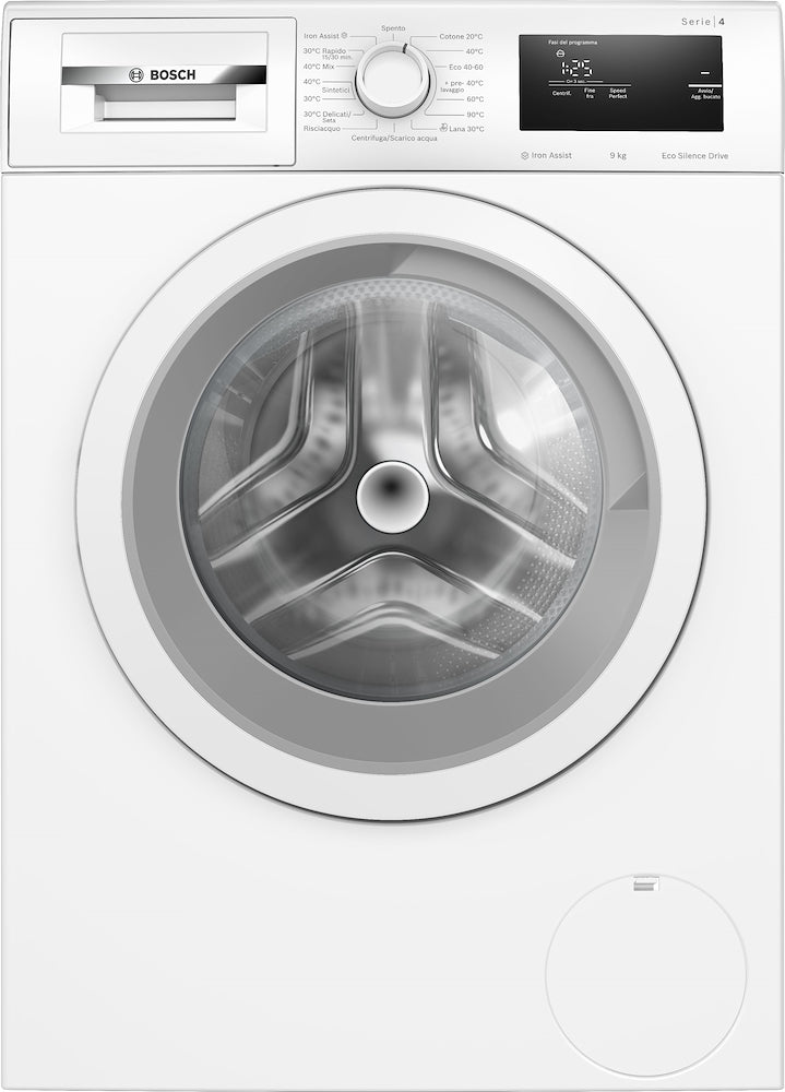 BOSCH LAVATRICE WAN24009II (A), 9KG 1200GIRI, MOTORE INVERTER, FUNZIONE VAPORE
