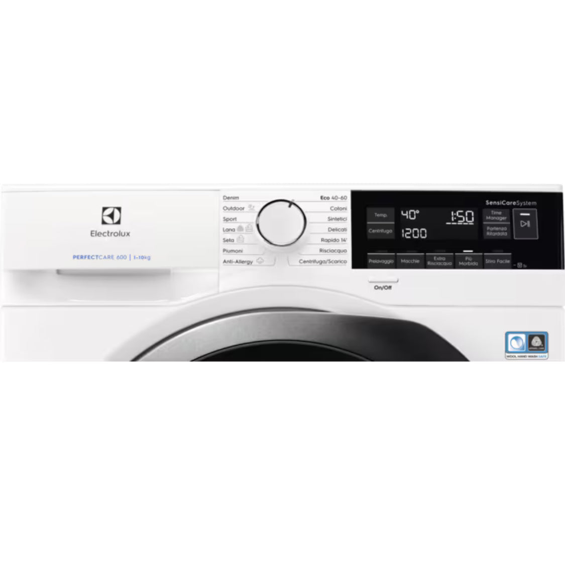 ELECTROLUX LAVATRICE EW6F314T (A), 10KG 1400 GIRI, MOTORE INVERTER, FUNZIONE VAPORE