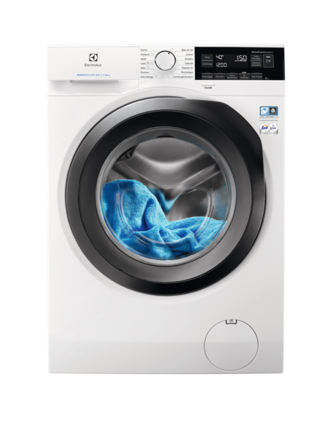 ELECTROLUX LAVATRICE EW6F314T (A), 10KG 1400 GIRI, MOTORE INVERTER, FUNZIONE VAPORE