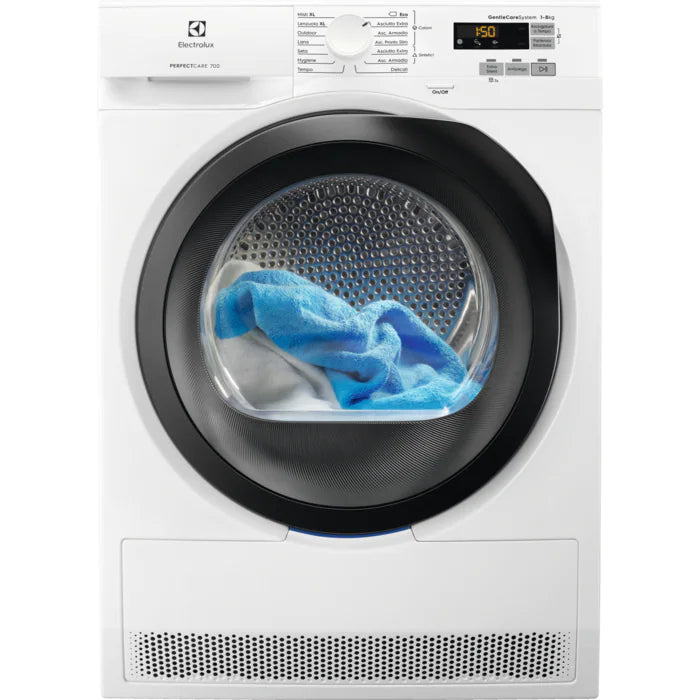 ELECTROLUX ASCIUGATRICE EW7H583B (D) 8 kg, MOTORE INVERTER, ECO CARE HYGIENE
