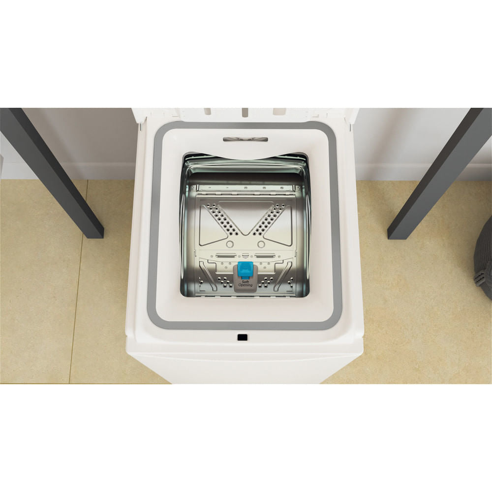 WHIRLPOOL LAVATRICE TDLR 7231BSIT (D), 7KG 1200 GIRI, MOTORE INVERTER